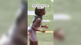 Walking with a purpose #trackandfield #speedwalking #finishline (aautrackandfield/IG)