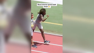 Walking with a purpose #trackandfield #speedwalking #finishline (aautrackandfield/IG)