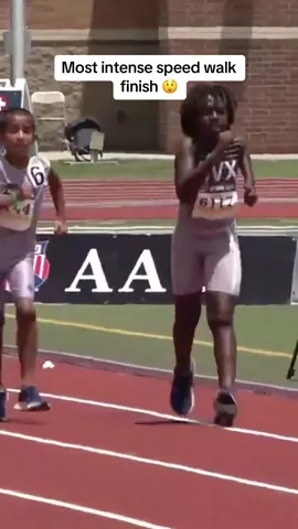 Walking with a purpose #trackandfield #speedwalking #finishline (aautrackandfield/IG)