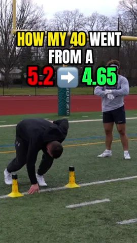 How I took my 40 Yard Dash from a 5.2 to a 4.65 Most of these are basic run form drills you should ALWAYS be practicing - but your BIGGEST speed gainz are going to come from actually sprinting All of the BEST weekly speed and positional drills are program