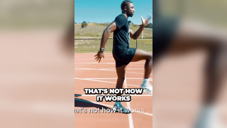 Sprint like a pro. Master the perfect form for speed and efficiency #noahlyles #sprinting #sprintingmechanics