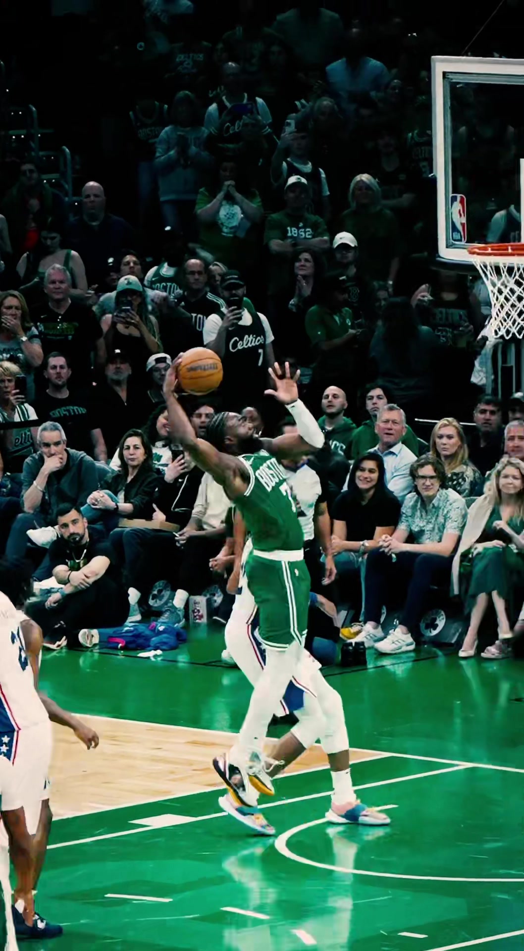 Energy shifted #nba #cinematic #jaylenbrown #game7 #playoffs