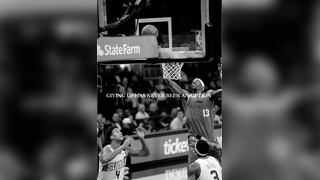 Giving Up Should Never Be An Option. #nba #bam #cinematic #bw