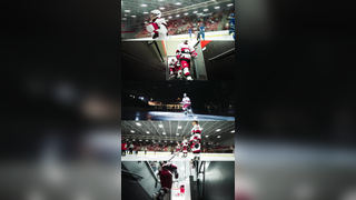 Saber Nation was in full effect last night for home opener! • #fyp #viralvideo #hockey #minnesota #goals #celly #hockeyboys #sport #cinematic #edit #shakopee #nhl @mnhshockeytalk @Youth Hockey Hub @Follow The Puck @shakopee hype house