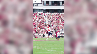 Throw it up and he’ll catch it 4⃣ #cfb #football #footballedits #fsu #fsufootball #cinematography #sportscinematography #sportsvideography #hsfootball #collegegameday