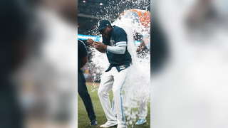 This might be one of my favorite shots of all time #mlb #baseball #celebration #fyp #royals #videography #cinematography #videographer