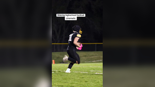 highschool football but make it cinematic
