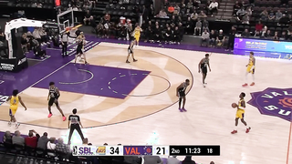 Bronny James scores 30 PTS in first away game with South Bay Lakers ???? | NBA on ESPN