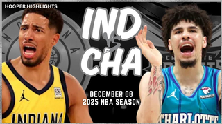 Indiana Pacers vs Charlotte Hornets Full Game Highlights | Dec 8 | 2025 NBA Season