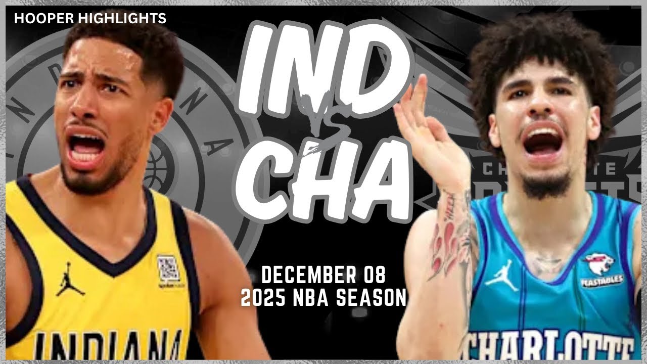 Indiana Pacers vs Charlotte Hornets Full Game Highlights | Dec 8 | 2025 NBA Season