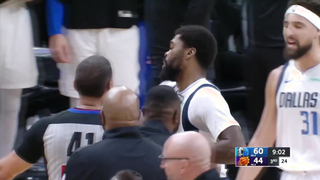 PUNCHES THROWN in Mavericks vs. Suns: Nurkic, Marshall & Washington all ejected