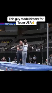 This guy made history #calisthenics #strength #gymnastics #viral #sports #ParisOlympics2024 #Olympics #