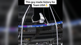This guy made history #calisthenics #strength #gymnastics #viral #sports #ParisOlympics2024 #Olympics #