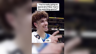 Same me tho #newyears #nba #funny #lamelo #cfb