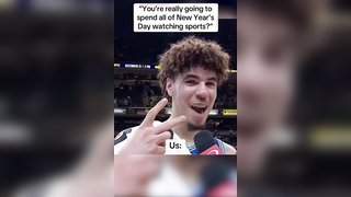 Same me tho #newyears #nba #funny #lamelo #cfb