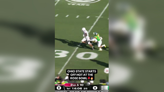 JEREMIAH SMITH STRIKES FIRST‼ #cfbpostseason #football #ohiostate #oregon #cfb #football #cfp