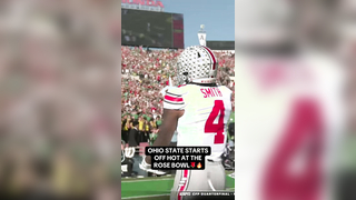 JEREMIAH SMITH STRIKES FIRST‼ #cfbpostseason #football #ohiostate #oregon #cfb #football #cfp