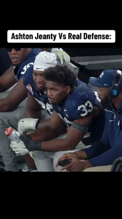 Penn state bottles up Ashton Jeanty #ashtonjeanty #pennstate #boisestate #fiestabowl #cfbplayoff #fyp #fypシ #fypシ゚viral #fypage