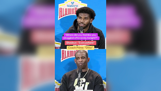 Shedeur keepin it real (via @Colorado Buffaloes Football) #cfb #football #shedeursanders #deionsanders #colorado