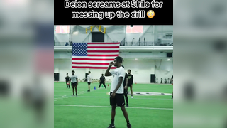 Coach prime getting mad #foryou #coloradofootball #college #football #deionsanders #shilosanders #tiktok