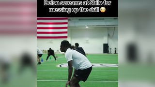 Coach prime getting mad #foryou #coloradofootball #college #football #deionsanders #shilosanders #tiktok