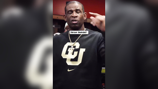 Deion sanders post game Alamo bowl #alamobowl #deionsanders #travishunter