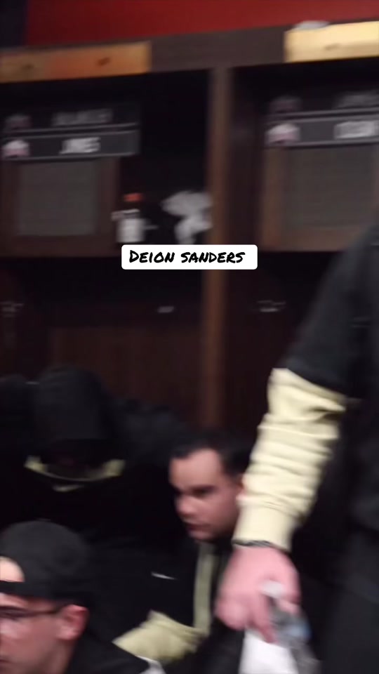 Deion sanders post game Alamo bowl #alamobowl #deionsanders #travishunter