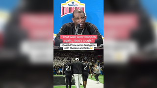 Coach Prime reflects on his final game with his sons (via @Colorado Buffaloes Football, @Deion Sanders Jr, Well Off Forever/YT) #cfb #football #colorado #deionsanders #shedeursanders