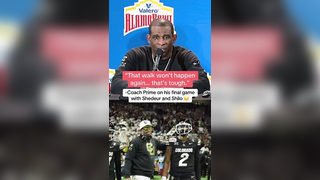 Coach Prime reflects on his final game with his sons (via @Colorado Buffaloes Football, @Deion Sanders Jr, Well Off Forever/YT) #cfb #football #colorado #deionsanders #shedeursanders
