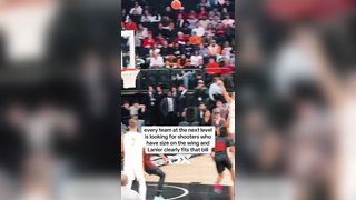 Chaz Lanier has been one of the best 3-point shooters in the country this season, connecting on 3.9 3s per game at a scorching 49% rate through 9 games for undefeated and top-ranked Tennessee #draftexpress #nbadraft#nbadraft2025#tennessee#vols#govols#coll