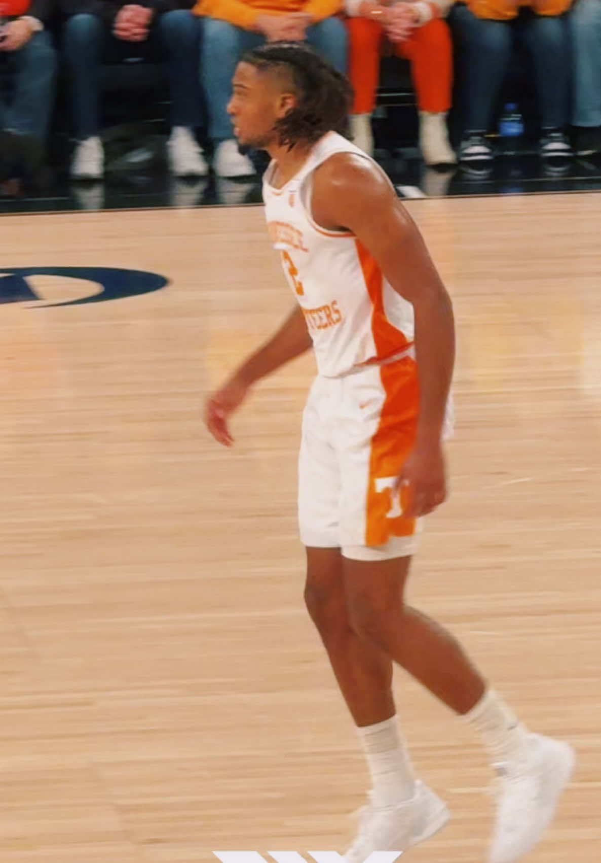 Chaz Lanier has been one of the best 3-point shooters in the country this season, connecting on 3.9 3s per game at a scorching 49% rate through 9 games for undefeated and top-ranked Tennessee #draftexpress #nbadraft#nbadraft2025#tennessee#vols#govols#coll