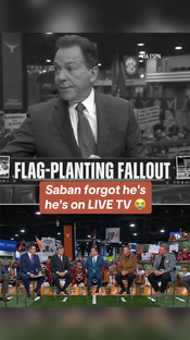 Nick Saban Redefines "CoachSpeak" on College GameDay