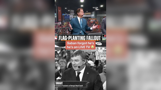 Nick Saban Redefines "CoachSpeak" on College GameDay