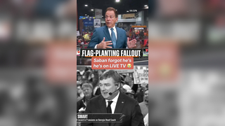 Nick Saban Redefines "CoachSpeak" on College GameDay