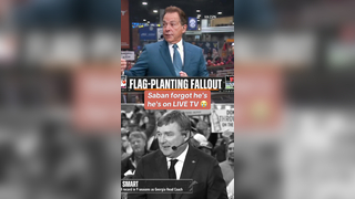 Nick Saban Redefines "CoachSpeak" on College GameDay