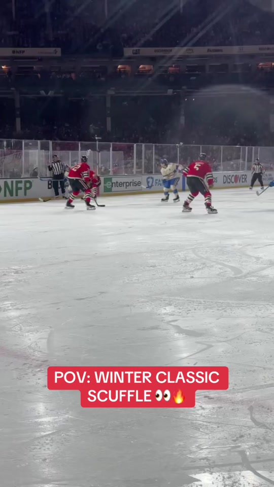 Up-Close Action: Winter Classic Highlights