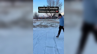 Outdoor Hockey Vibes in Canada (via Brady Huber)