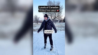 Outdoor Hockey Vibes in Canada (via Brady Huber)