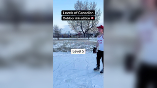 Outdoor Hockey Vibes in Canada (via Brady Huber)