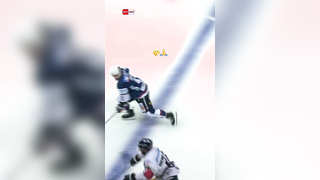 Close Call on the Ice: Back in Action Quickly!