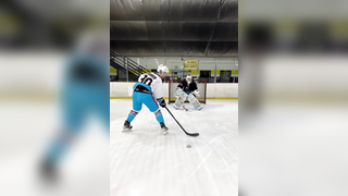 Pavel Barber’s Epic Hockey Trick Shot