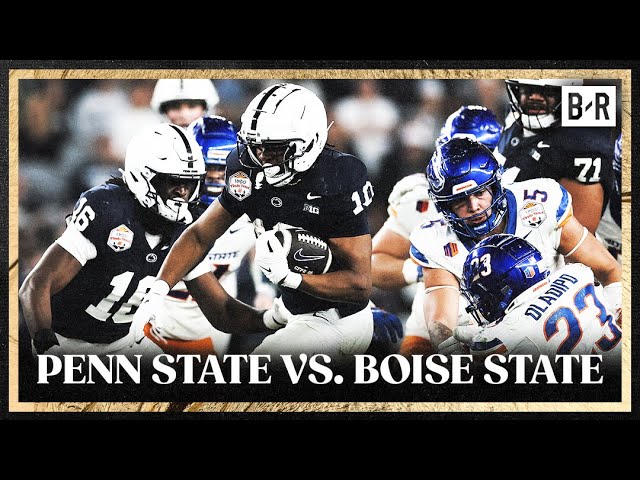 Penn State Nittany Lions vs. Boise State Broncos Fiesta Bowl Highlights | 2024-25 CFP