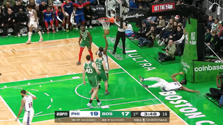 Joel Embiid FINED $75,000 for 'up yours' celly to Celtics crowd and DX Chop ????