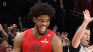 Scoot Henderson hits CRAZY game winner vs Jazz with 0.1secs left ????