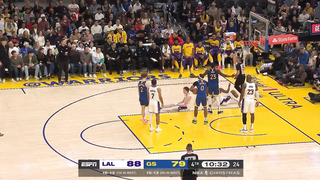 Draymond Green Unleashes WWE-Style Move, Pulls Down Two Lakers Players