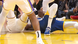 Draymond Green Unleashes WWE-Style Move, Pulls Down Two Lakers Players