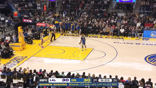 Jonathan Kuminga Posterizes Two Lakers, Mimics LeBron’s Iconic Shrug