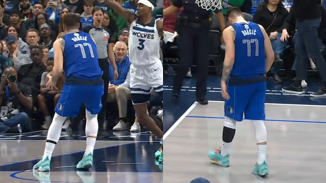 Luka Dončić Limps to Locker Room After Non-Contact Leg Injury Against Timberwolves
