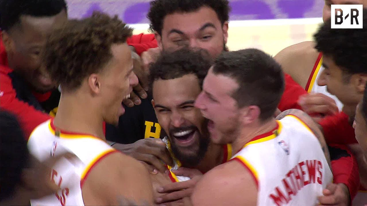 Trae Young Hits Halfcourt Buzzer-Beater for the Win vs. Jazz
