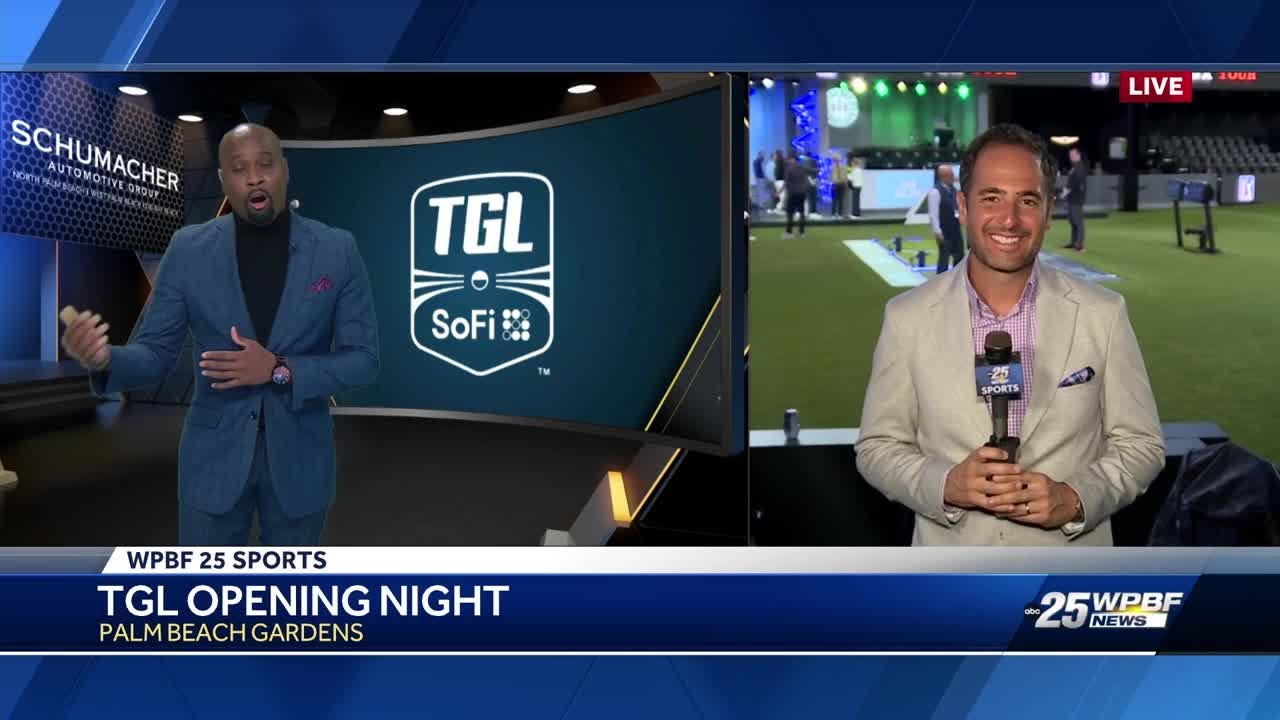 TGL, the new indoor team golf league, debuts in Palm Beach Gardens